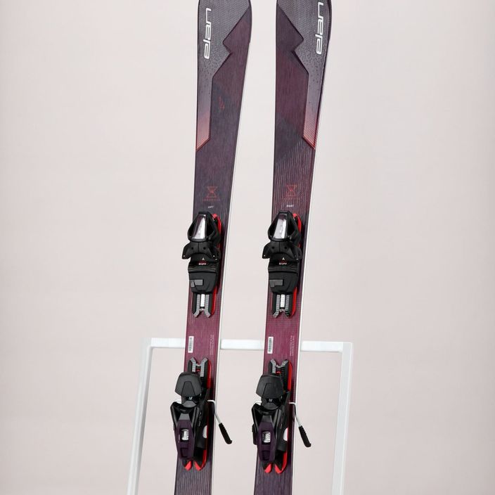 Moteriškos kalnų slidinėjimo slidės Elan Insomnia 14 TI PS + ELW 9 purple ACDHPS21 12