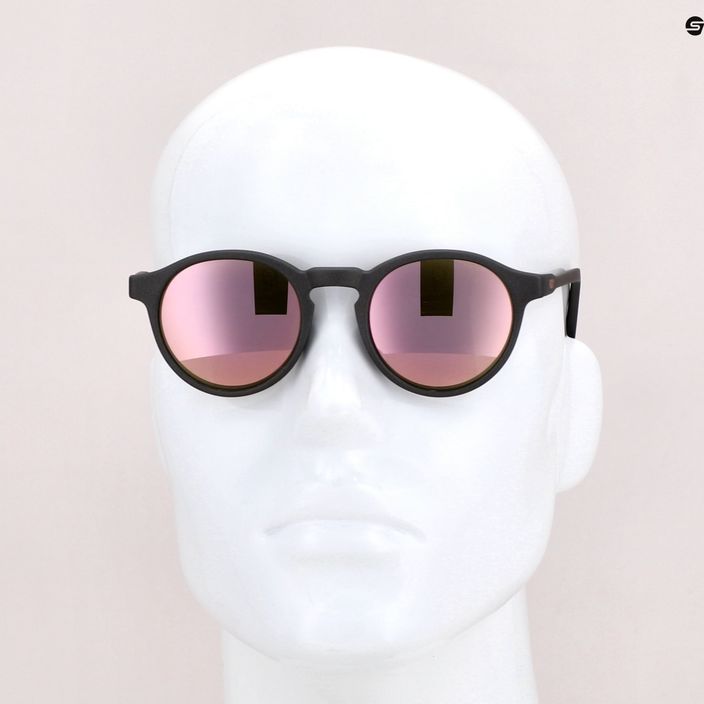 Moteriški akiniai nuo saulės ROXY Moanna matinės pilkos spalvos / rožinio aukso spalvos 12