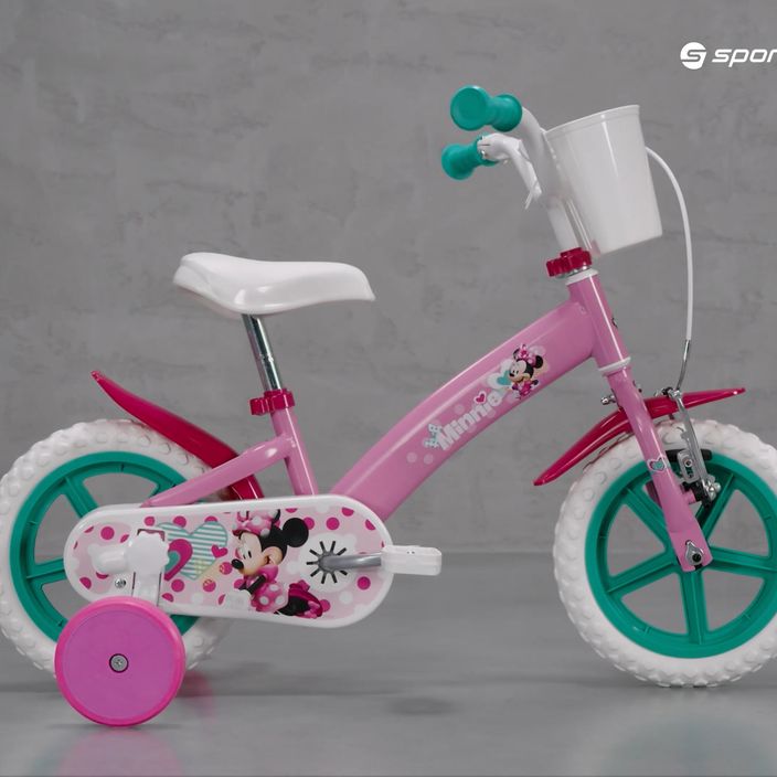 Vaikiškas dviratis Huffy Minnie 12" rožinis 22431W 12