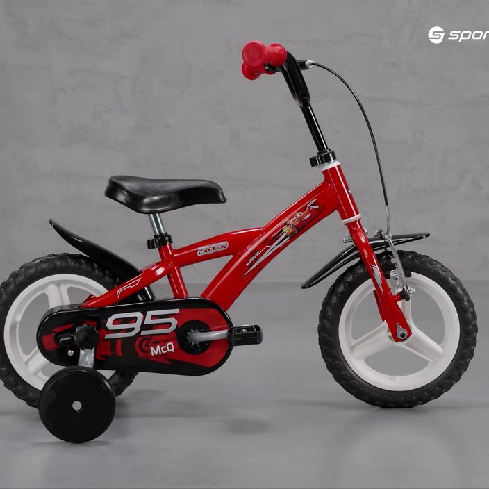 Huffy Cars vaikiškas dviratis 12" raudonas 22421W 12