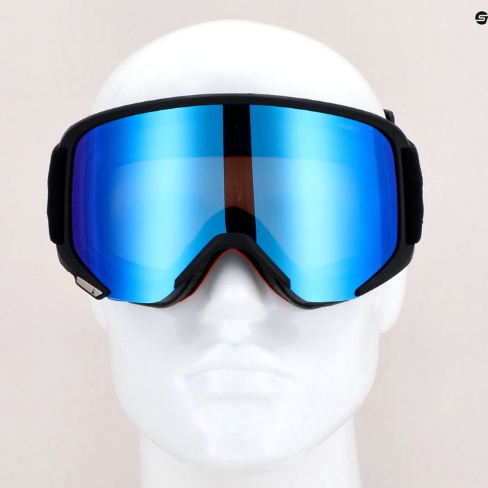 Atomic Savor Stereo juodi/mėlyni stereo slidinėjimo akiniai 8