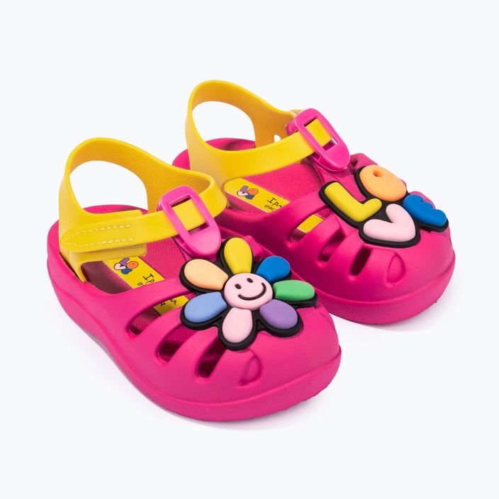 "Ipanema Summer IX" rožiniai/gelsvi vaikiški sandalai 9