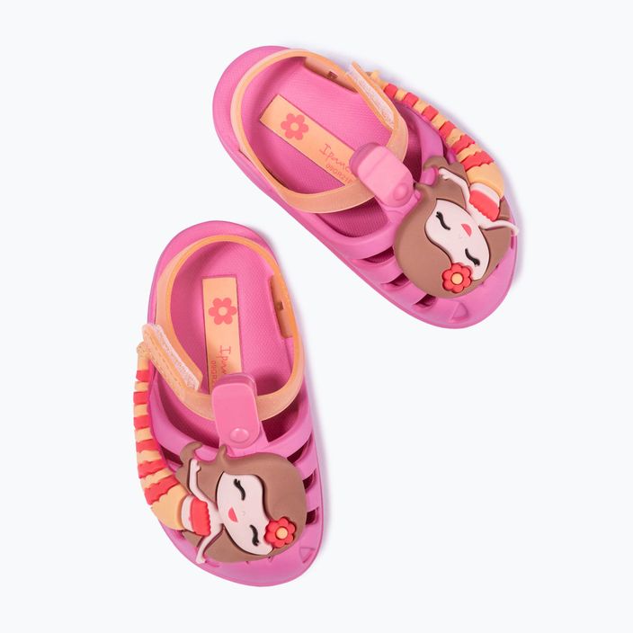 "Ipanema Summer VIII" rožiniai/oranžiniai vaikiški sandalai 11