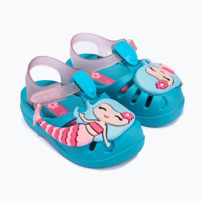 "Ipanema Summer VIII" mėlynos/rožinės spalvos vaikiški sandalai 9