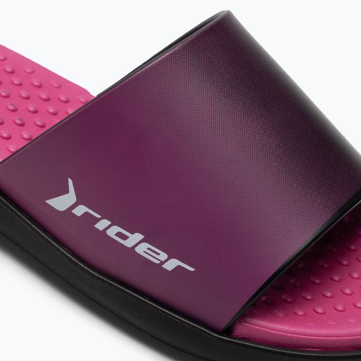 RIDER Splash III Slide pink moteriškos šlepetės 83171-22883 7