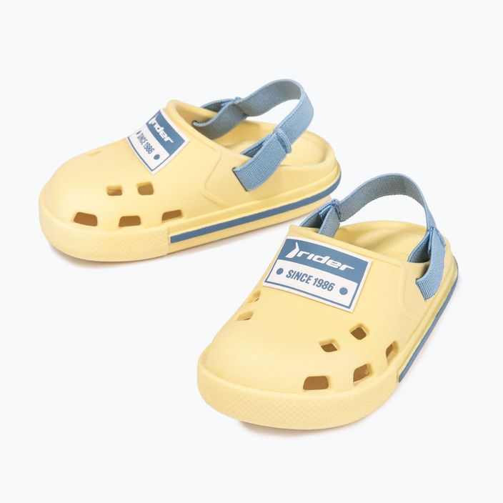 RIDER Drip Babuch Ki vaikiški sandalai geltoni/mėlyni 10