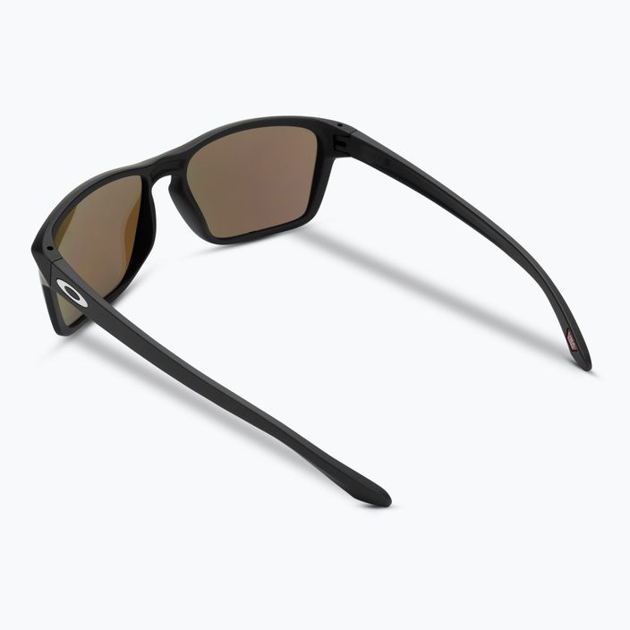 "Oakley Sylas" matinės juodos/prizm safyro spalvos poliarizuoti akiniai nuo saulės 2