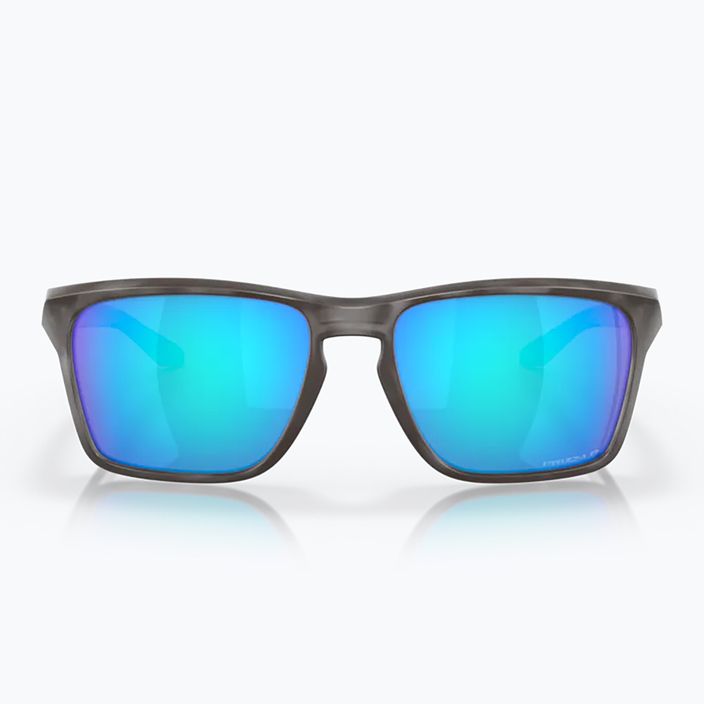"Oakley Sylas" matinės juodos/prizm safyro spalvos poliarizuoti akiniai nuo saulės 7