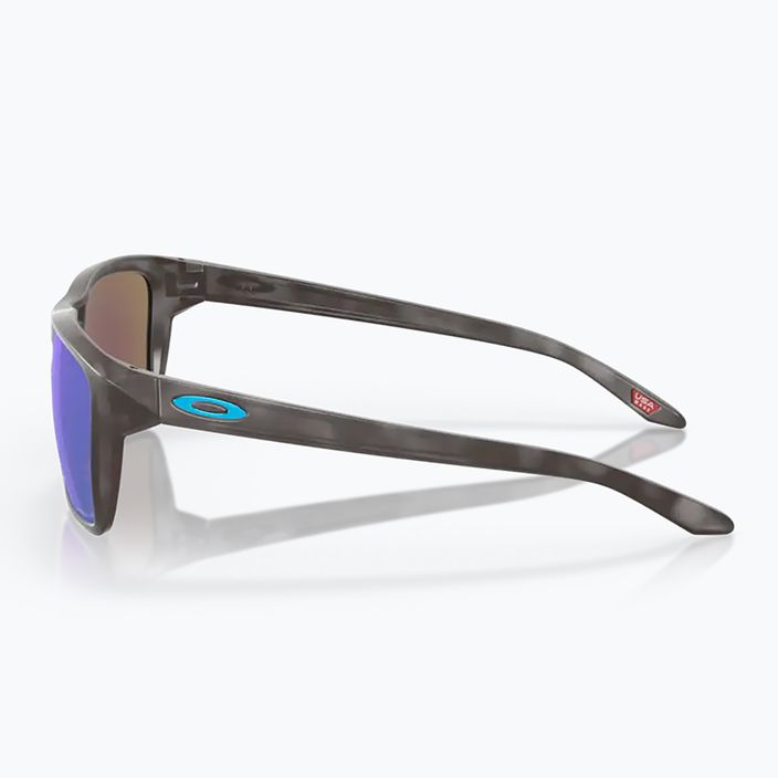 "Oakley Sylas" matinės juodos/prizm safyro spalvos poliarizuoti akiniai nuo saulės 8