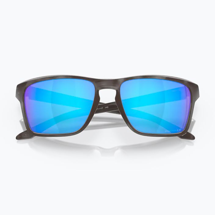 "Oakley Sylas" matinės juodos/prizm safyro spalvos poliarizuoti akiniai nuo saulės 10