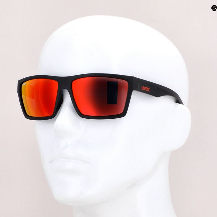 UVEX akiniai nuo saulės Lgl 29 black mat/mirror red 53/0/947/2213 7