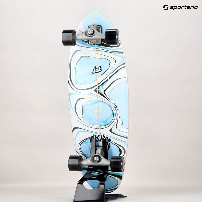 Surfskate riedlentė Carver Lost CX Raw 32" Quiver Killer 2021 Complete blue and white L1012011107 11