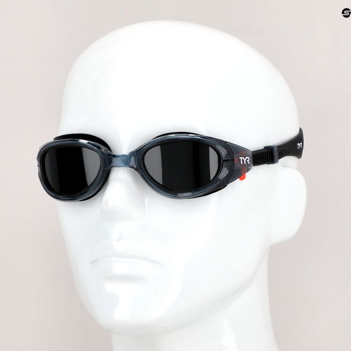 TYR Special Ops 3.0 nepoliarizuoti plaukimo akiniai juoda/pilka LGSPL3P_074 8