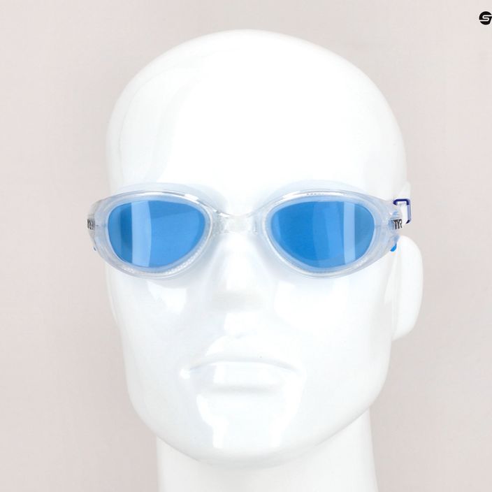 TYR Special Ops 3.0 nepoliarizuoti mėlyni ir balti plaukimo akiniai LGSPL3P_420 8