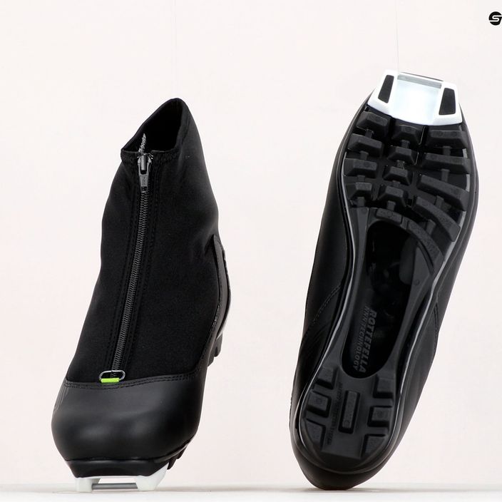 Vyriški bėgimo slidėmis batai Alpina T 10 black/green 13