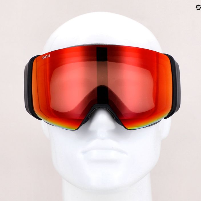 Smith 4D Mag black/chromapop fotochrominiai raudoni veidrodiniai slidinėjimo akiniai M00732 9