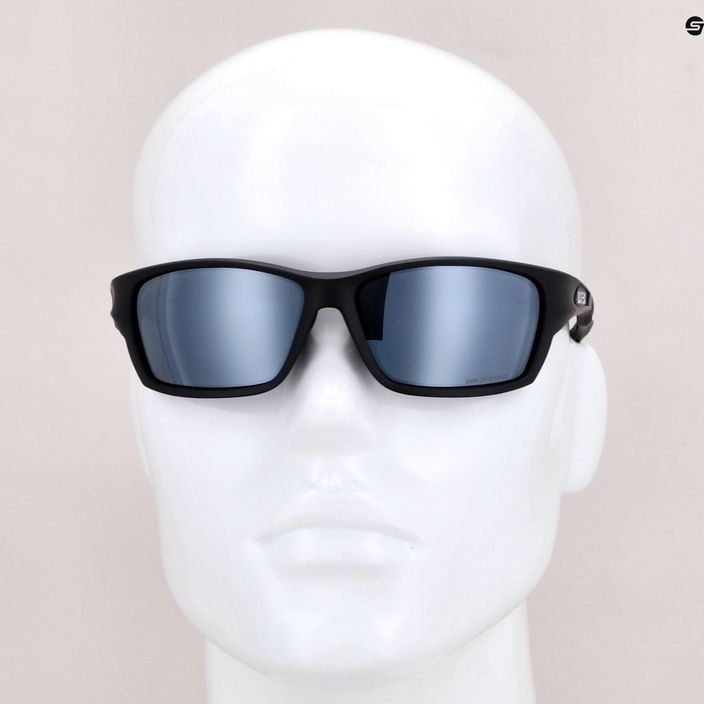 Dviratininko akiniai UVEX Sportstyle 232 P black mat/polavision mirror silver S5330022250 11