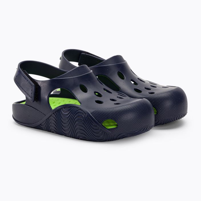 RIDER Comfy Baby mėlynos/žalios spalvos sandalai 4