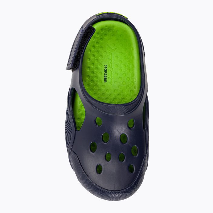 RIDER Comfy Baby mėlynos/žalios spalvos sandalai 6