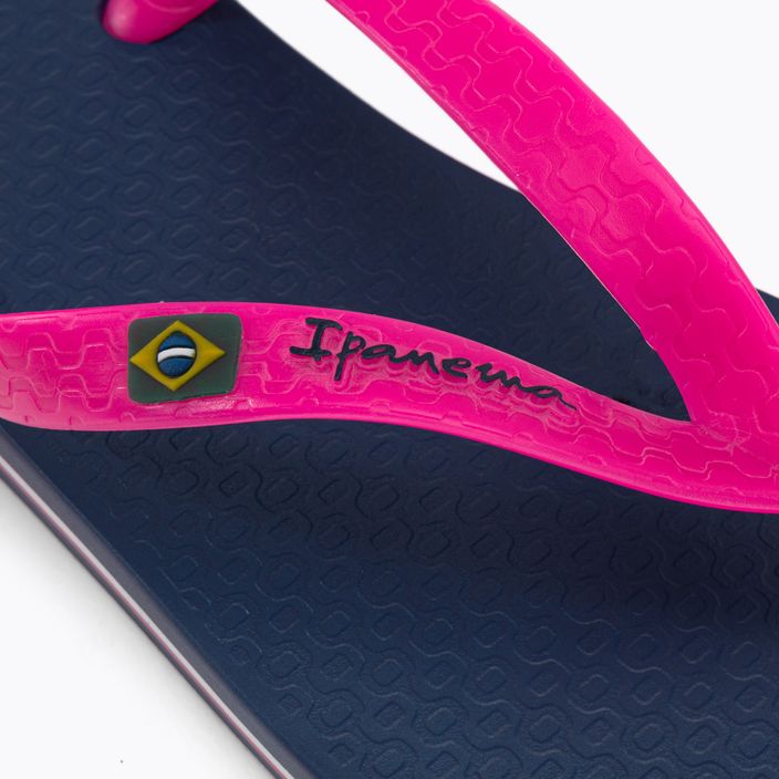Ipanema Clas Brasil II tamsiai mėlynos ir rožinės spalvos moteriškos šlepetės 80408-20502 7
