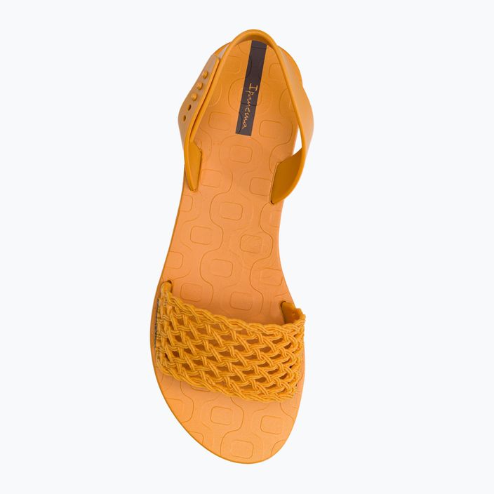 Ipanema Breezy Sanda geltonai rudi moteriški sandalai 82855-24826 6