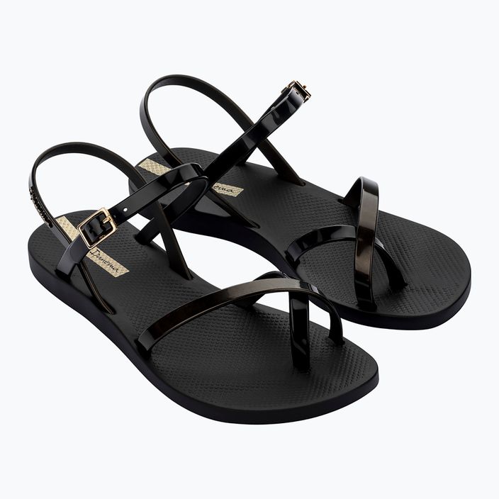 Ipanema Fashion VIII moteriški juodi sandalai 82842-21112 9