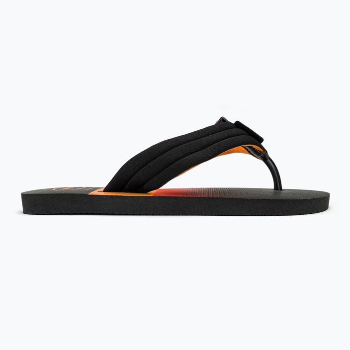 Vyriškos šlepetės per pirštą Havaianas Urban Print black 2