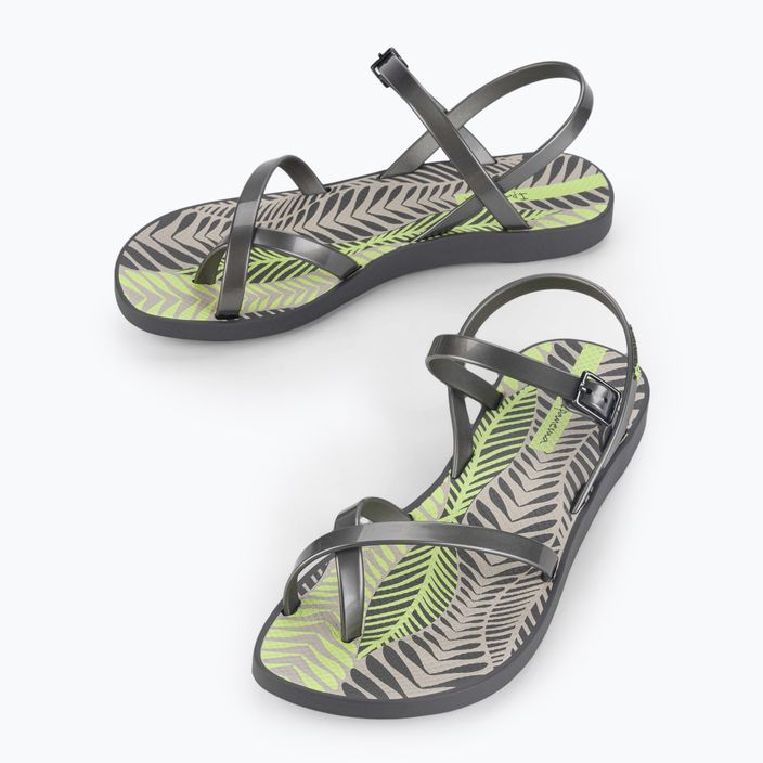 Moteriški sandalai Ipanema Fashion VII grey/silver/green 9