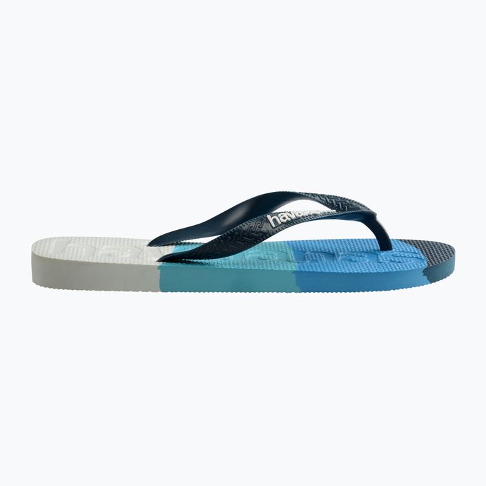 Šlepetės per pirštą Havaianas Top Logomania Colors II atlantic blue 2