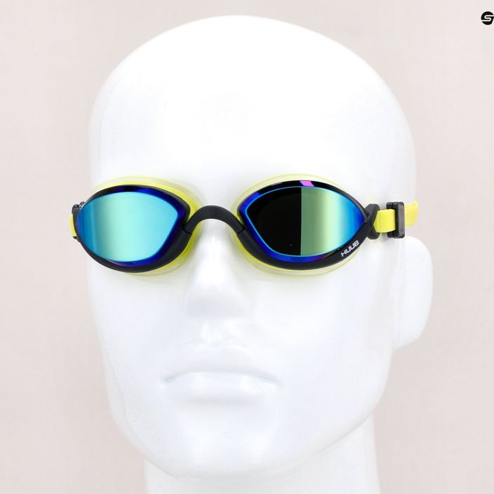 HUUB Plaukimo akiniai Pinnacle Air Seal fluo geltona/juoda A2-PINNFY 8
