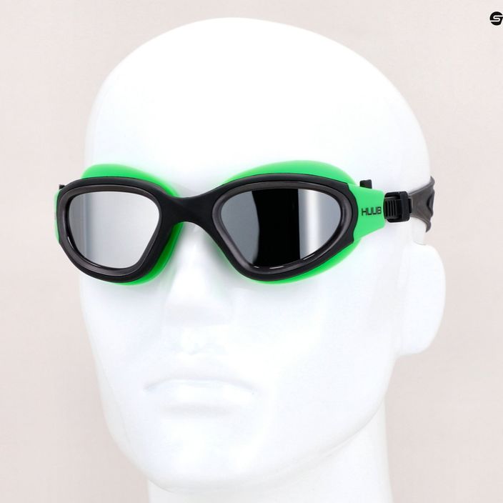 HUUB plaukimo akiniai Aphotic poliarizuoti ir veidrodiniai žali poliarizuoti A2-AGG 7
