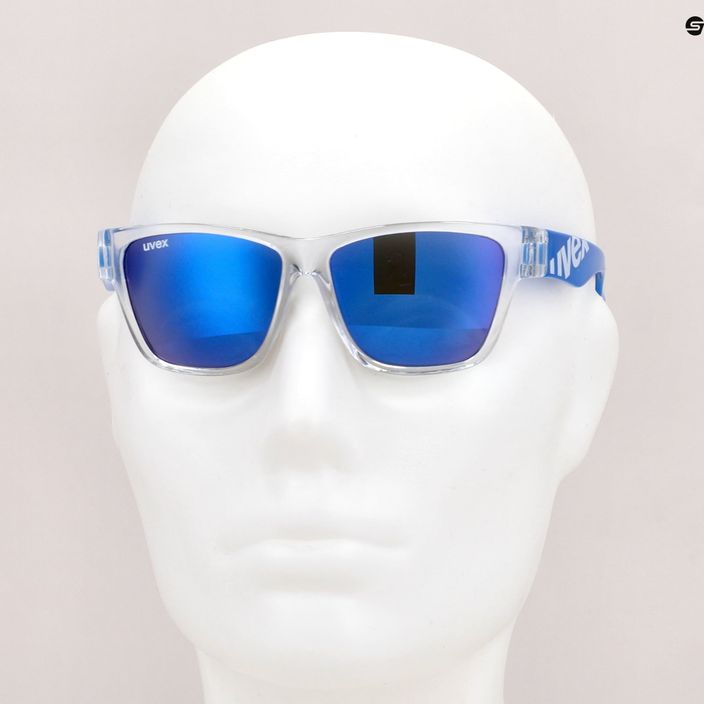 UVEX vaikiški akiniai nuo saulės Sportstyle 508, skaidriai mėlyni / veidrodiniai mėlyni 53/3/895/9416 7