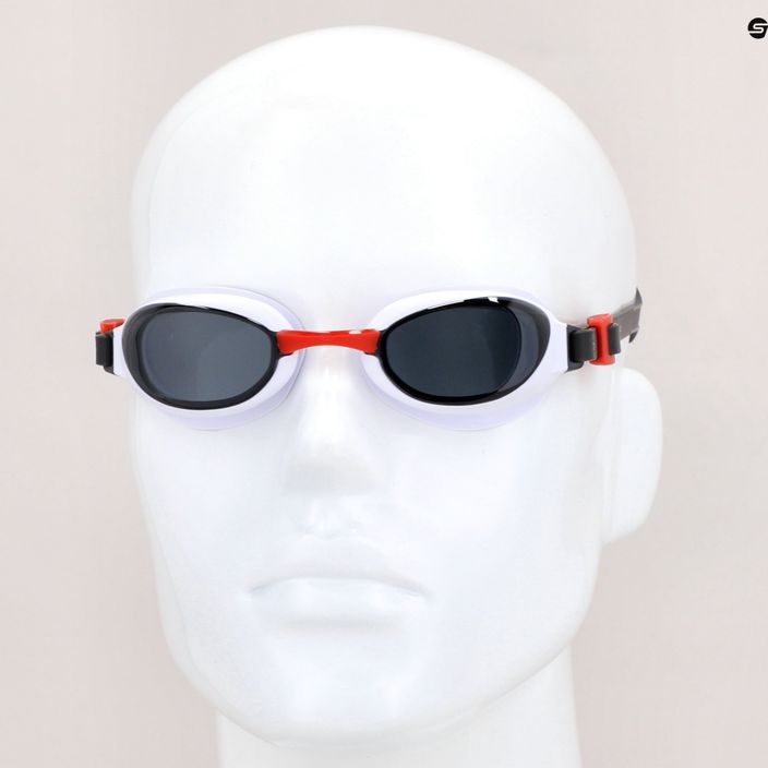 Speedo Aquapure juodi/balti/raudoni/dūminiai plaukimo akiniai 8-090028912 6