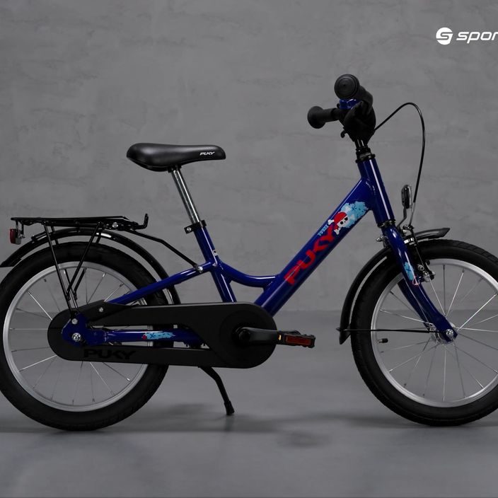 PUKY Youke 16 vaikiškas dviratis mėlynas 4232 9