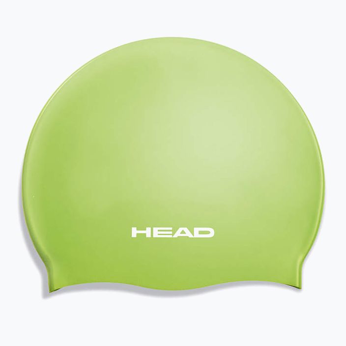HEAD Silikoninė plokščia LM vaikiška plaukimo kepuraitė žalia 455006 3