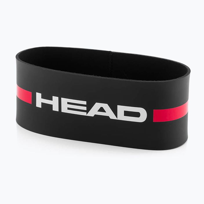 HEAD Neo Bandana 3 juoda/raudona plaukimo apyrankė 3