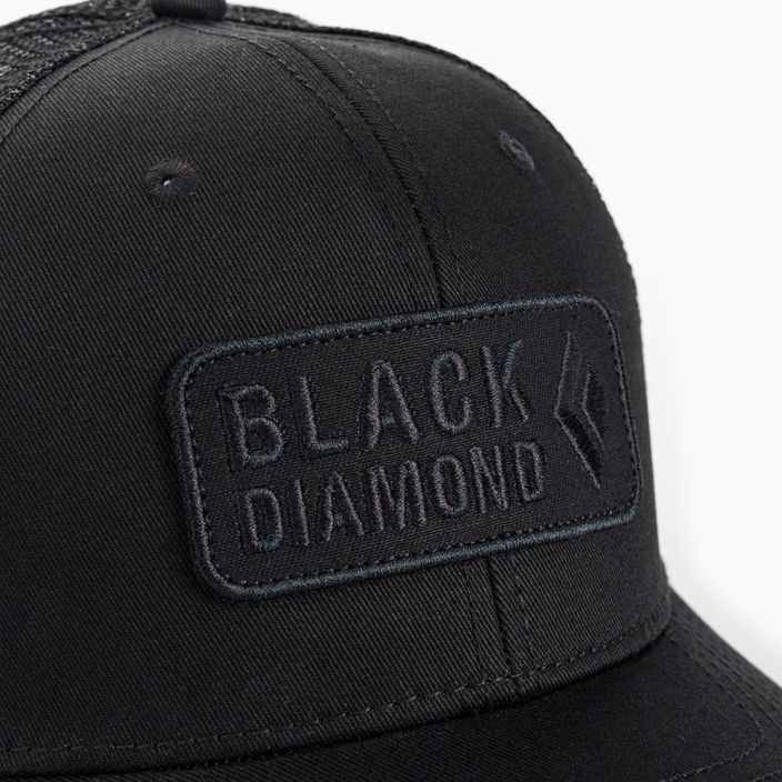 Black Diamond BD Trucker juoda/juoda beisbolo kepurė 5
