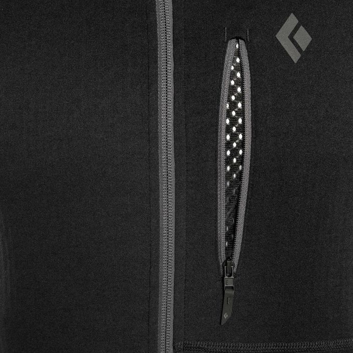 Vyriški sportiniai džemperiai Black Diamond Coefficient Fleece Hoody black 9