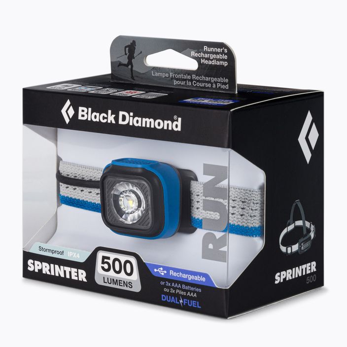 Black Diamond Sprinter 500 ultra blue galvos žibintuvėlis