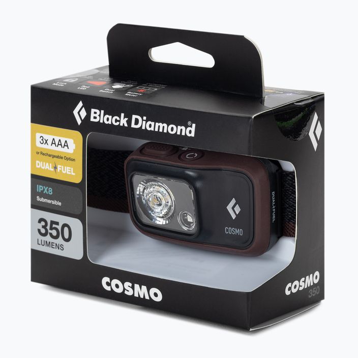 Black Diamond Cosmo 350 bordeaux galvos žibintuvėlis