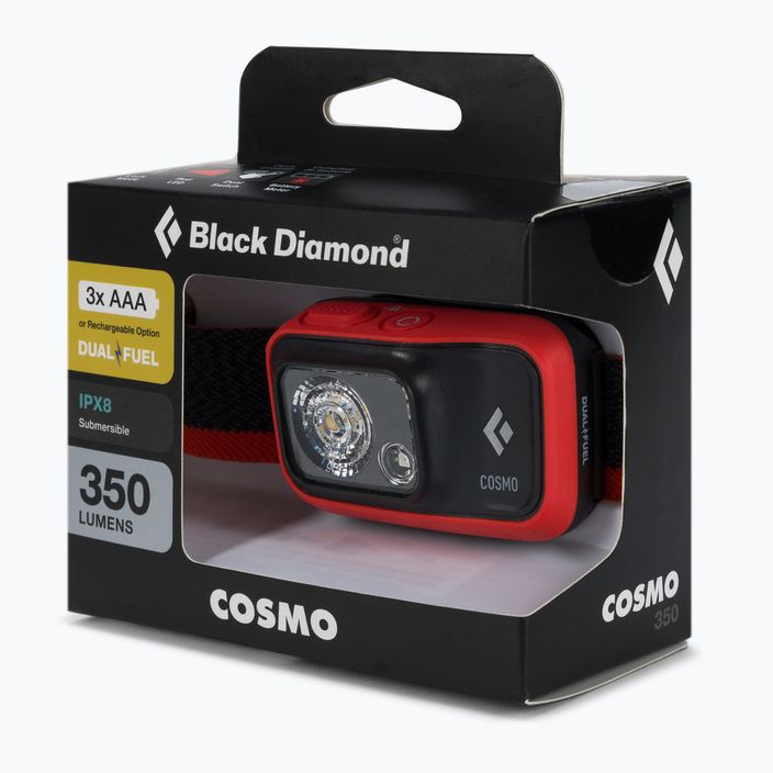 Black Diamond Cosmo 350 acetatinis galvos žibintuvėlis