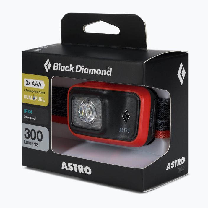 Black Diamond Astro 300 acetatinis galvos žibintuvėlis