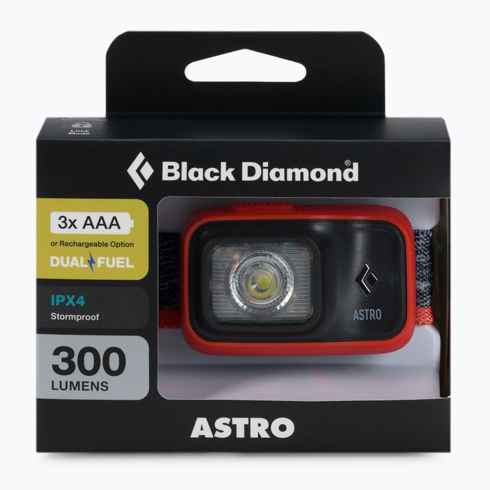 Black Diamond Astro 300 acetatinis galvos žibintuvėlis 2