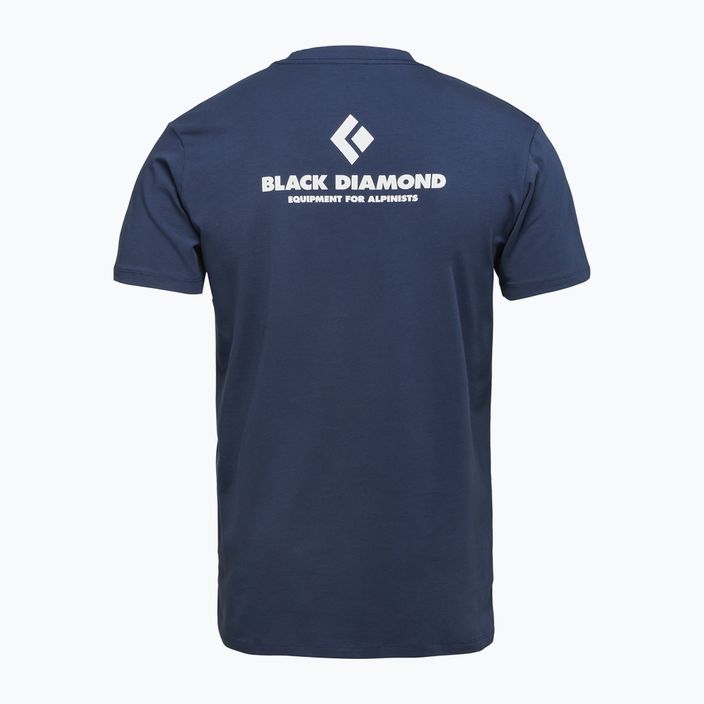 Vyriški marškinėliai Black Diamond Equipmnt For Alpinist indygo 5