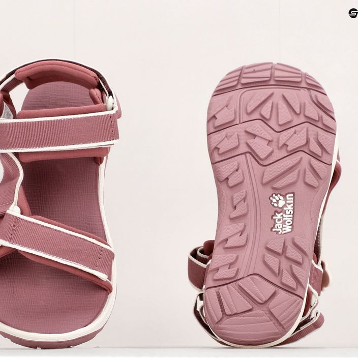 Jack Wolfskin Seven Seas 3 rožiniai vaikiški trekingo sandalai 4040061 17