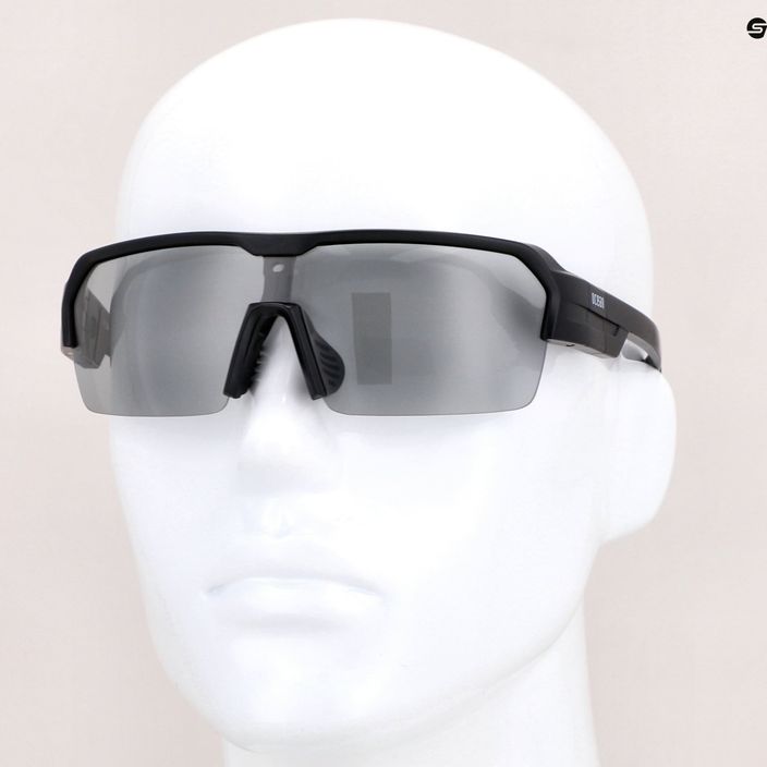 Ocean Sunglasses akiniai nuo saulės Race matiniai juodi/fotochrominiai 3802.1X dviratininkų akiniai 6