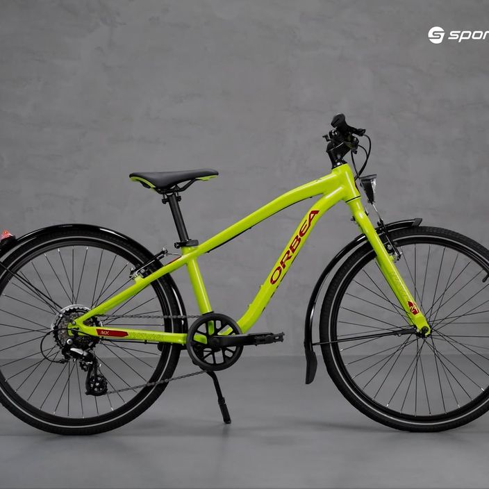 Orbea vaikiškas dviratis MX 24 Park yellow M01024I6 18