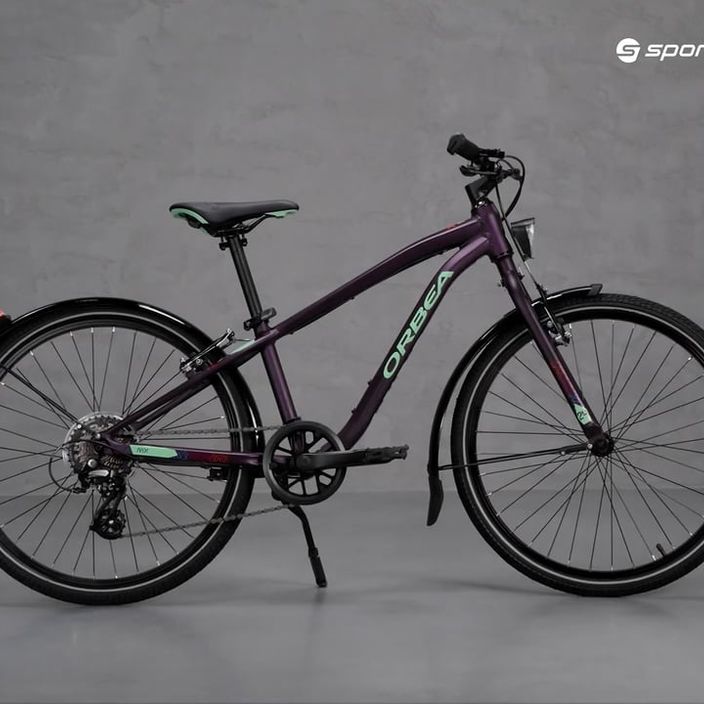 Orbea vaikiškas dviratis MX 24 Park purple M01024I7 5