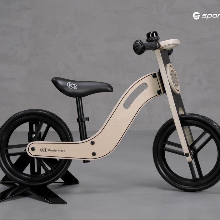 Kinderkraft Uniq krosinis dviratis smėlio ir juodos spalvos KKRUNIQNAT0000 7
