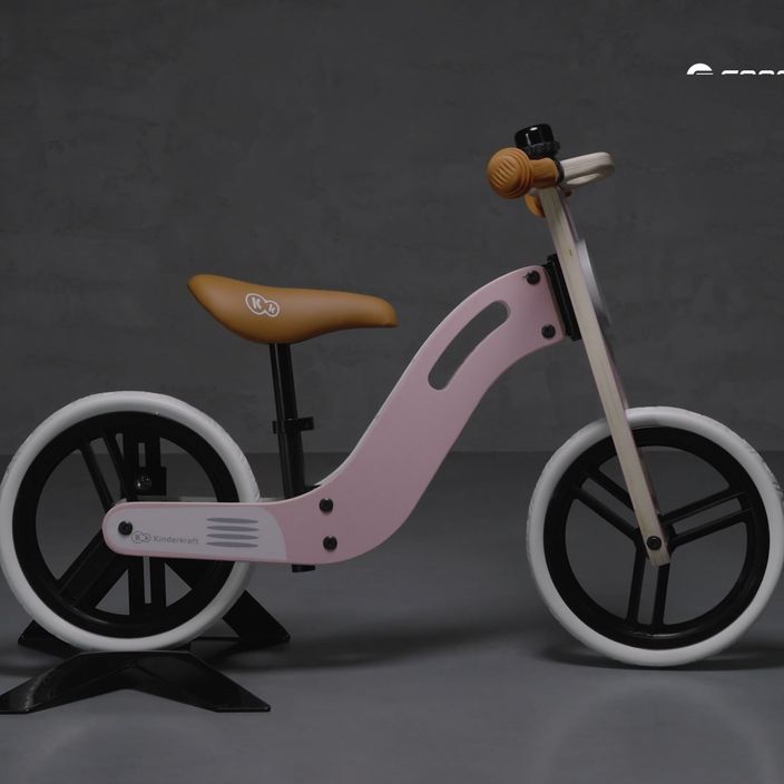 Kinderkraft Uniq krosinis dviratis šviesiai rožinės spalvos KKRUNIQPNK0000 7